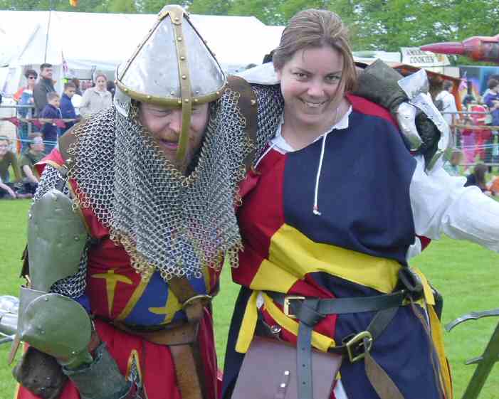 Knight carried off